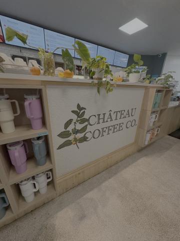 Château Coffee Co. Okemos location counter